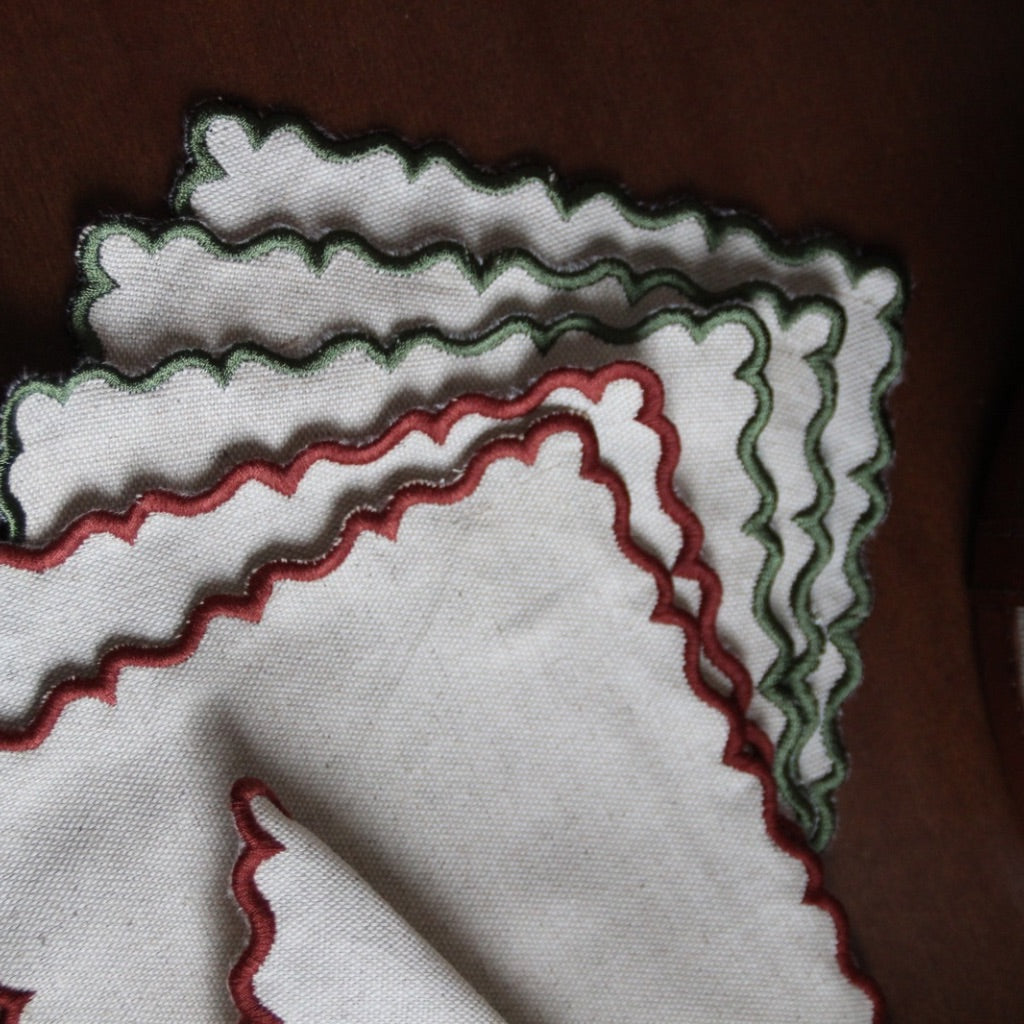 Servilletas Cocktail Lino (Set de 6)