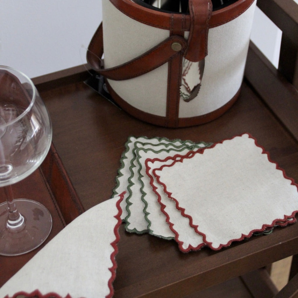 Servilletas Cocktail Lino (Set de 6)