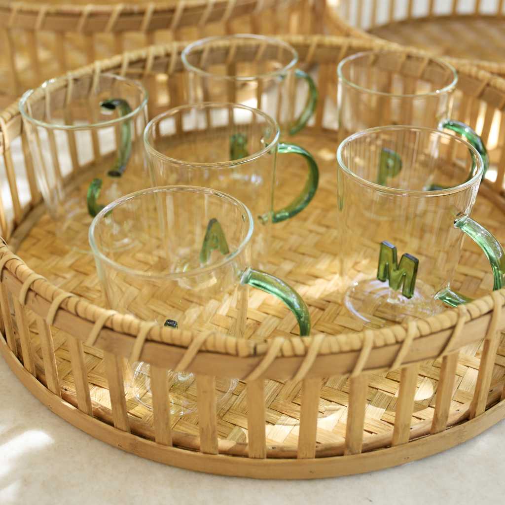 Pack Bandeja Bambú Grande y Set Lechuga