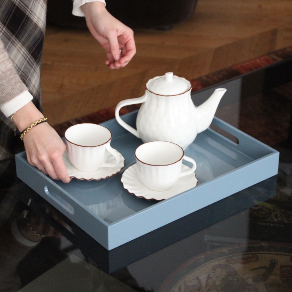 Large Rectangular Wooden Tray