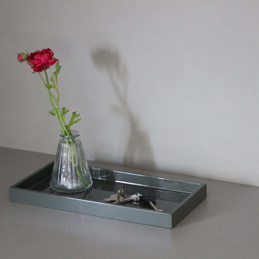 Large Rectangular Wooden Tray