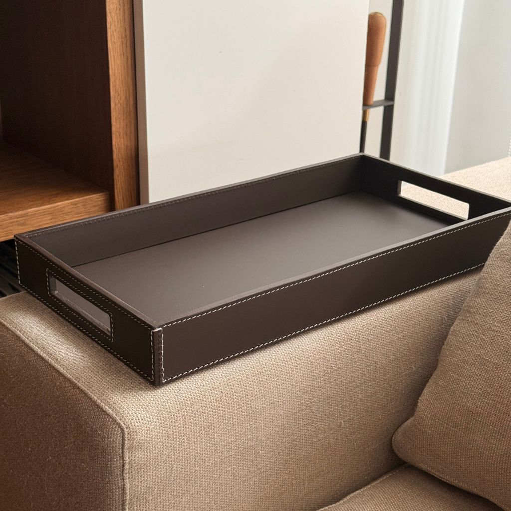 Large Rectangular Wooden Tray