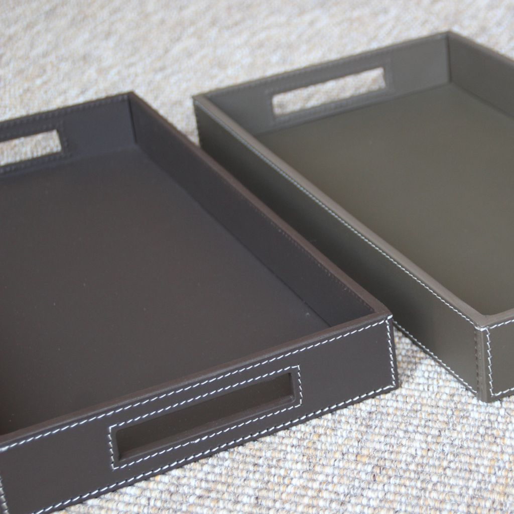 Large Rectangular Wooden Tray