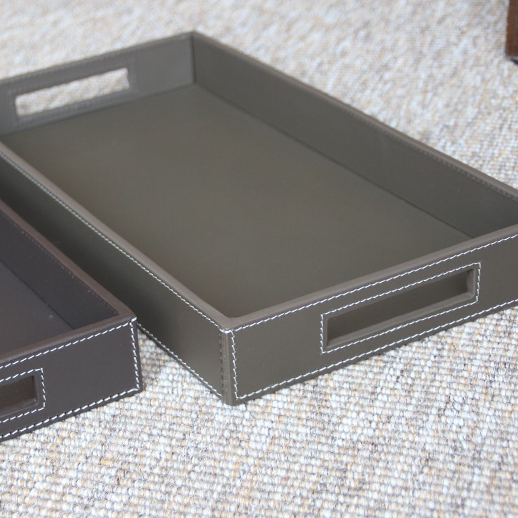 Large Rectangular Wooden Tray