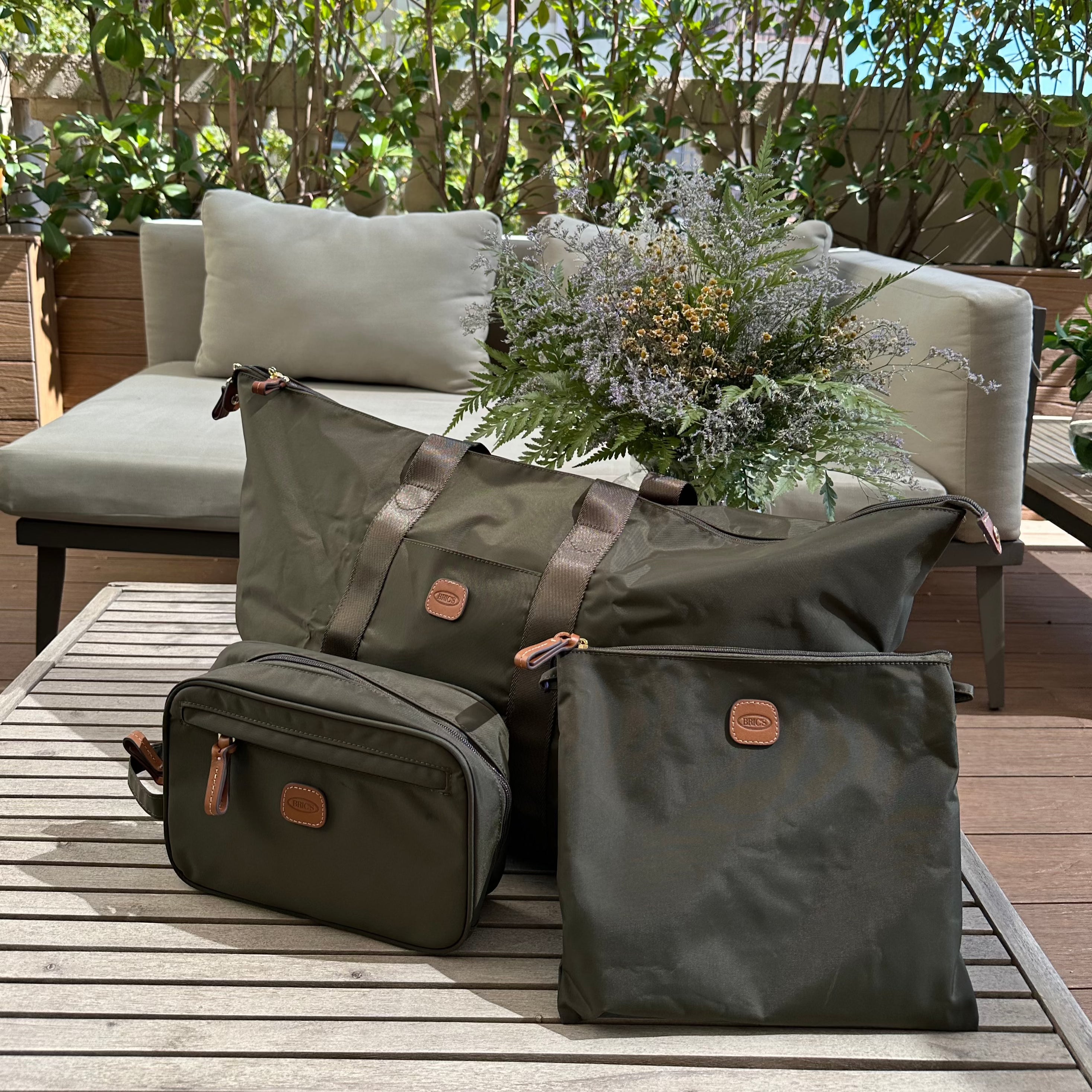 Bolsa Plegable Brics Verde