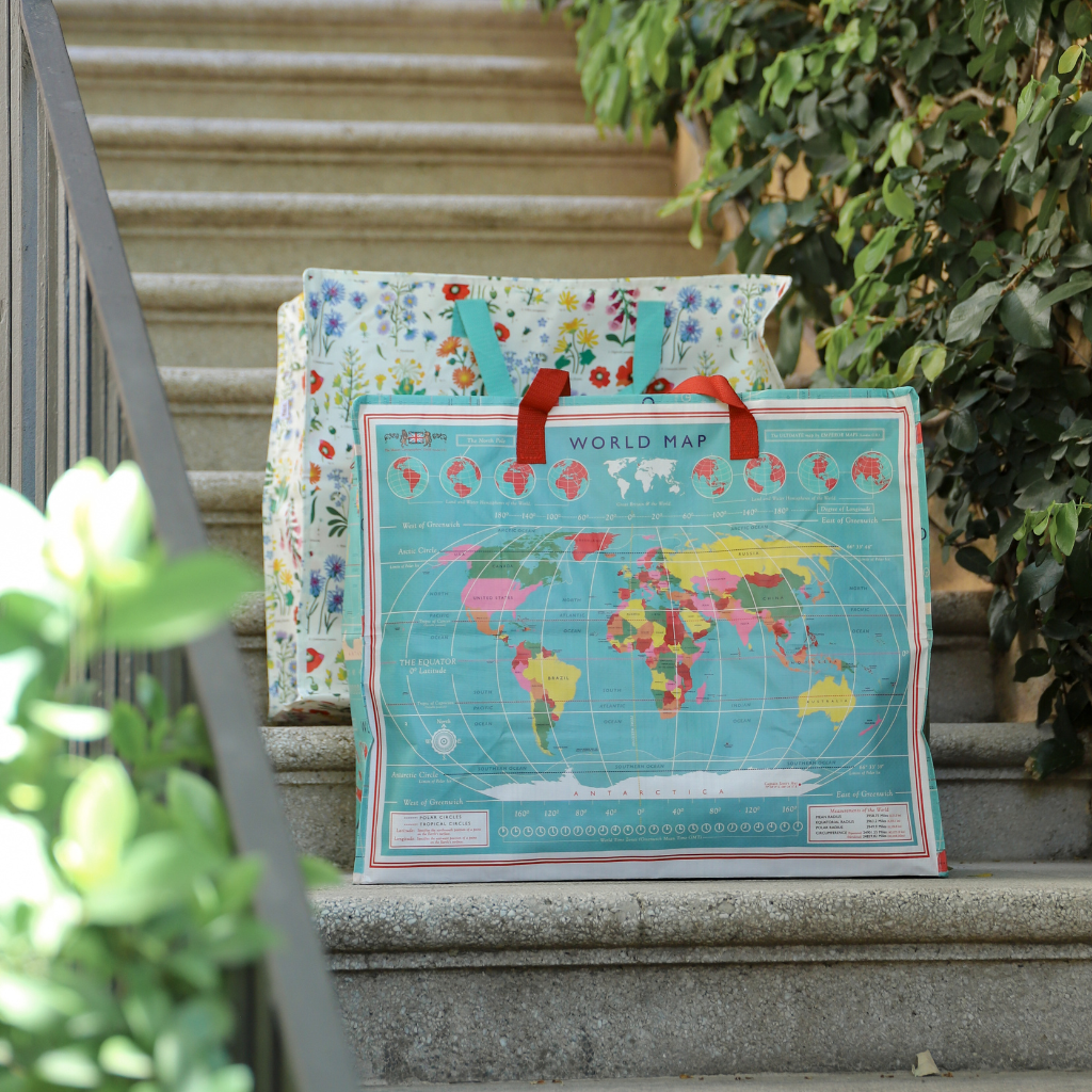 Bolsa Grande Mapa Mundi