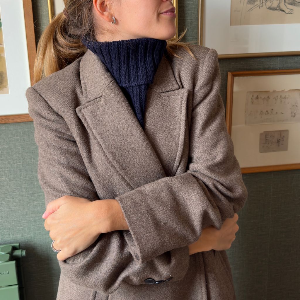 Grey Mink Stole Shawl