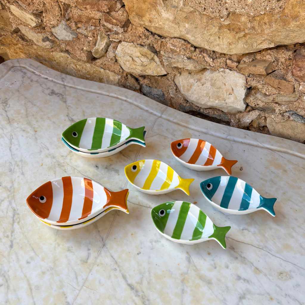 Cuencos Peces Grande (Set de 4)