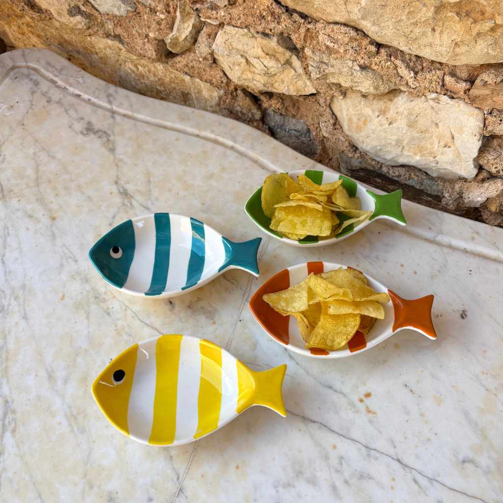 Cuencos Peces Grande (Set de 4)