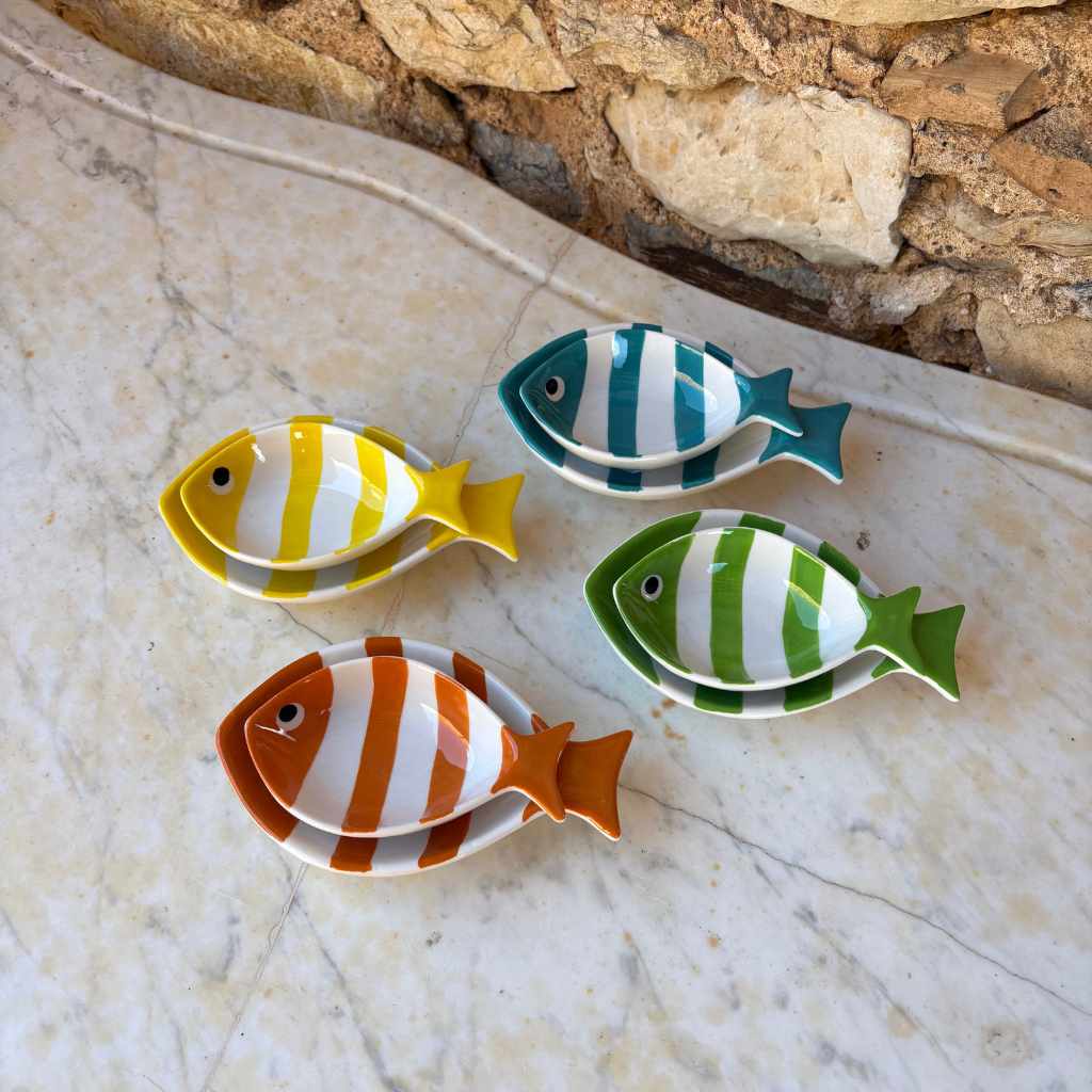 Whale Plates (Set of 3)