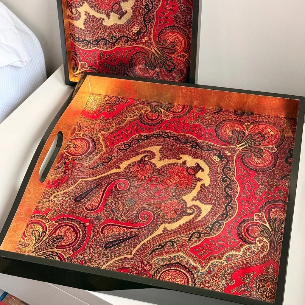 Jaipur Square Lacquered Tray