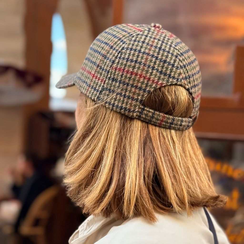 Gorra Pata de Gallo Marrón