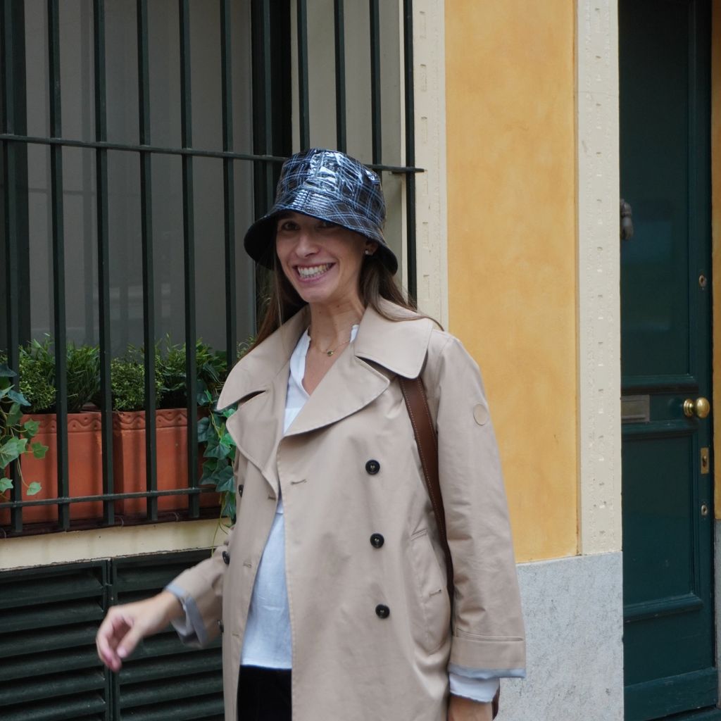 Foldable Green Rain Cap