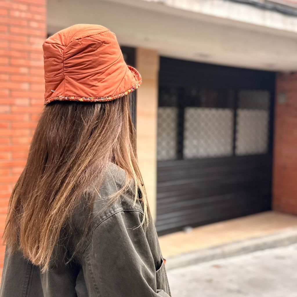 Foldable Green Rain Cap