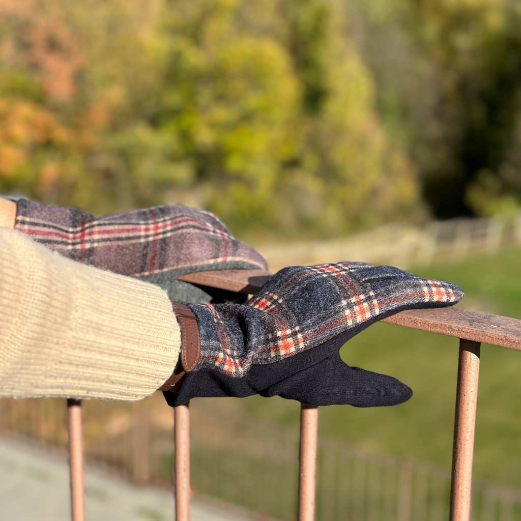 Guantes Tela Escocesa