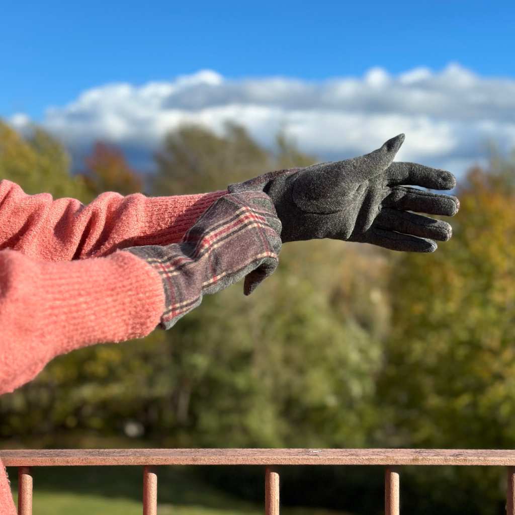 Guantes Tela Escocesa