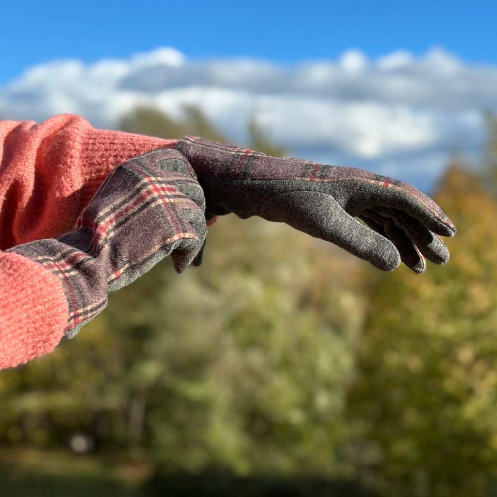 Guantes Tela Escocesa