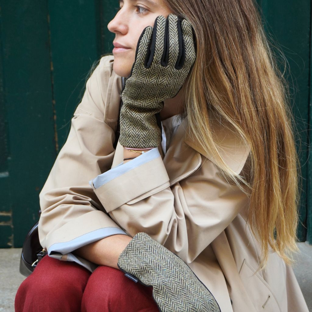 Plaid Gloves
