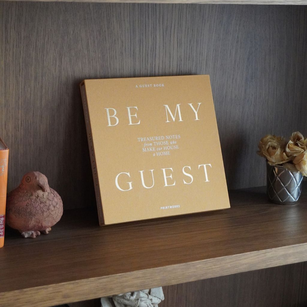 Guest Book Mostaza/Beige