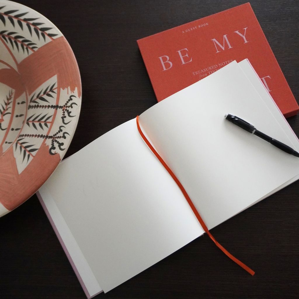Green/Blue Guest Book