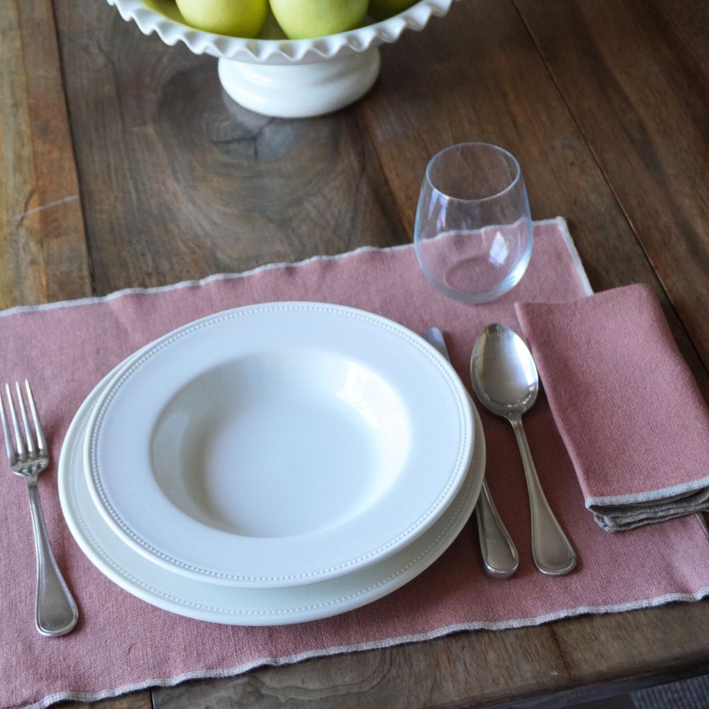 Creta Beige Resin Placemats (Set of 6)
