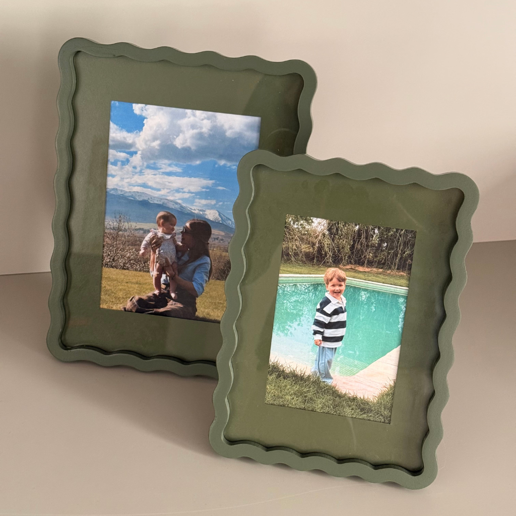 Dark Wood Photo Frame