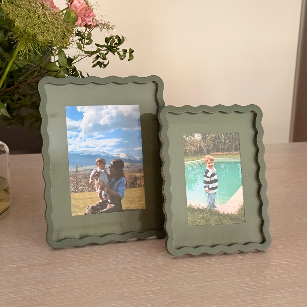 Dark Wood Photo Frame