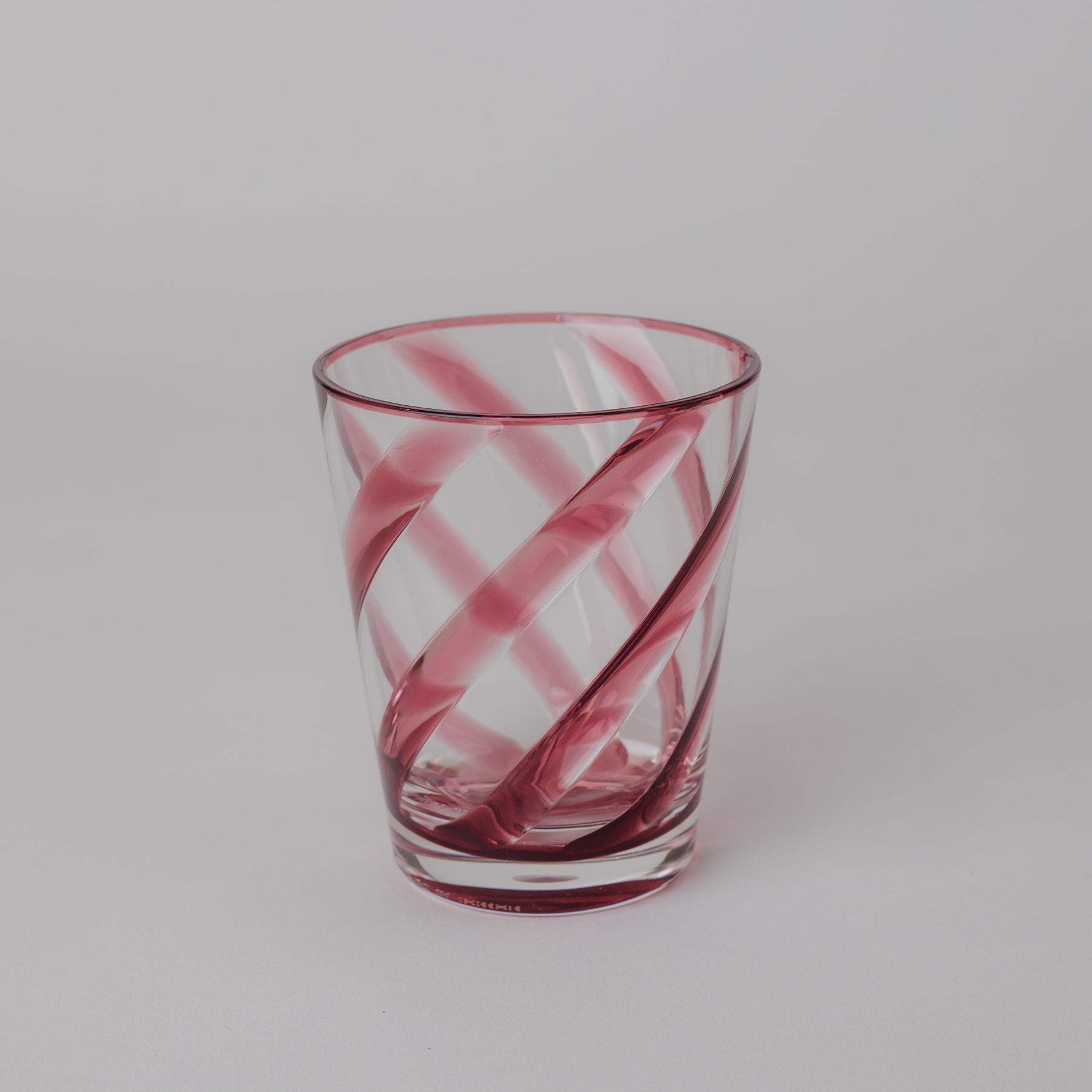 Vasos Policarbonato Espiral Granate (Set de 6)