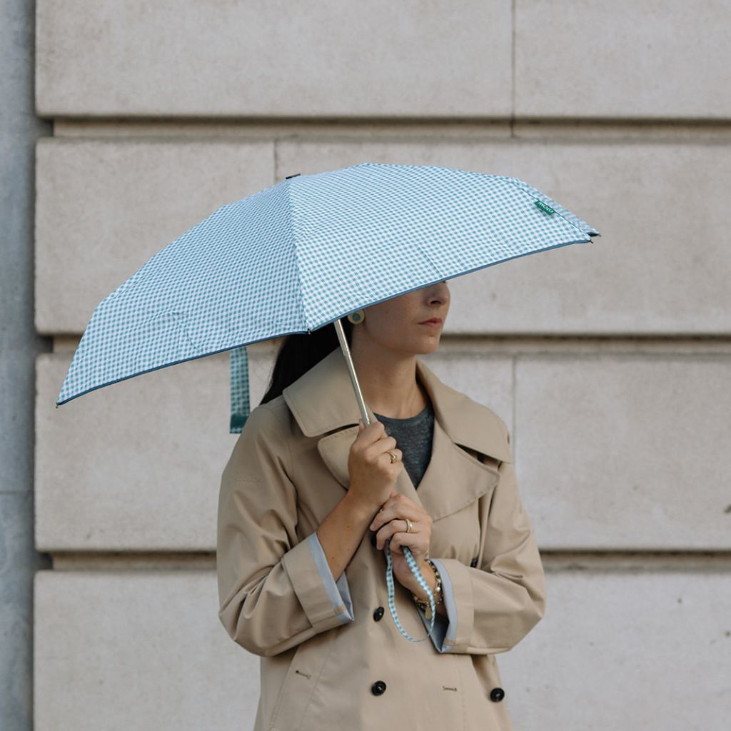 Checkered Golf Umbrella