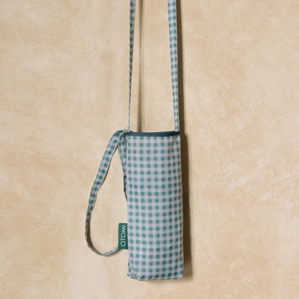 Checkered Golf Umbrella