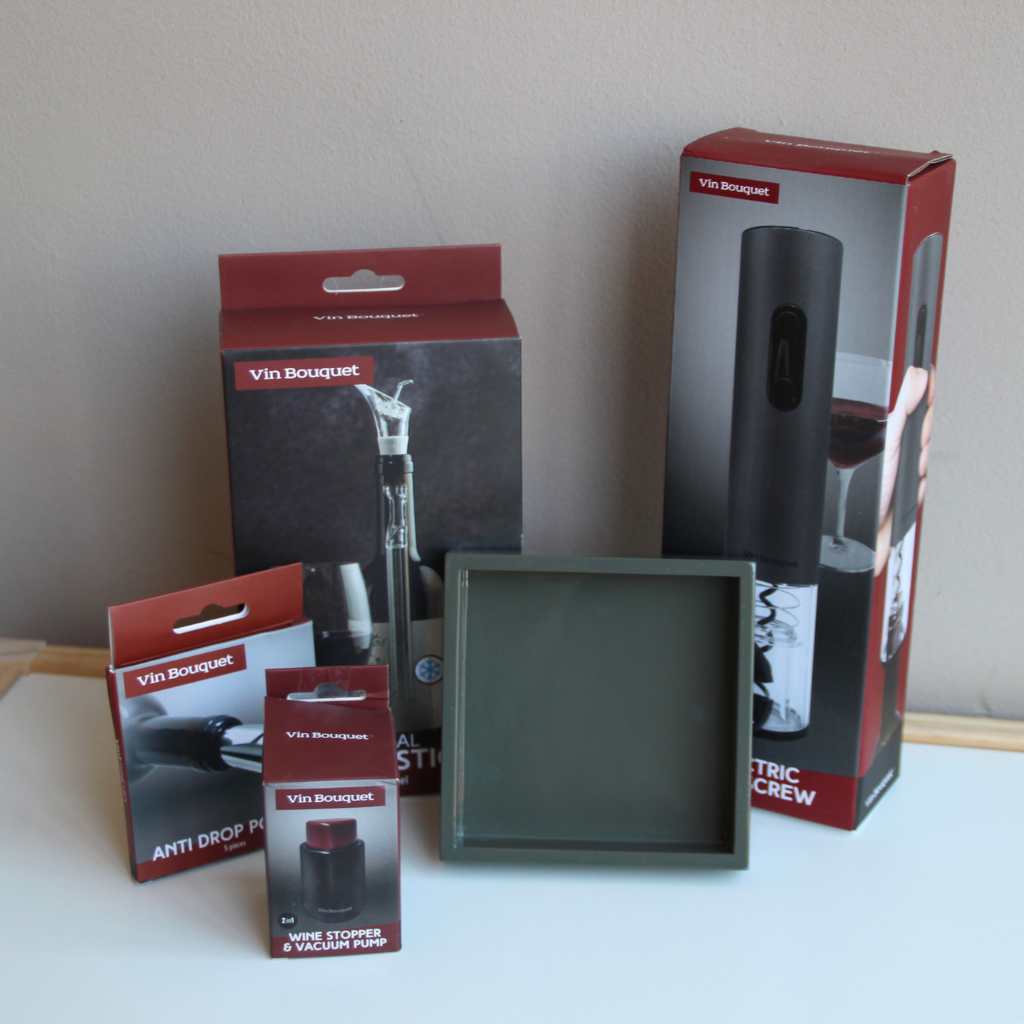 Wine Accessories Pack and Coaster