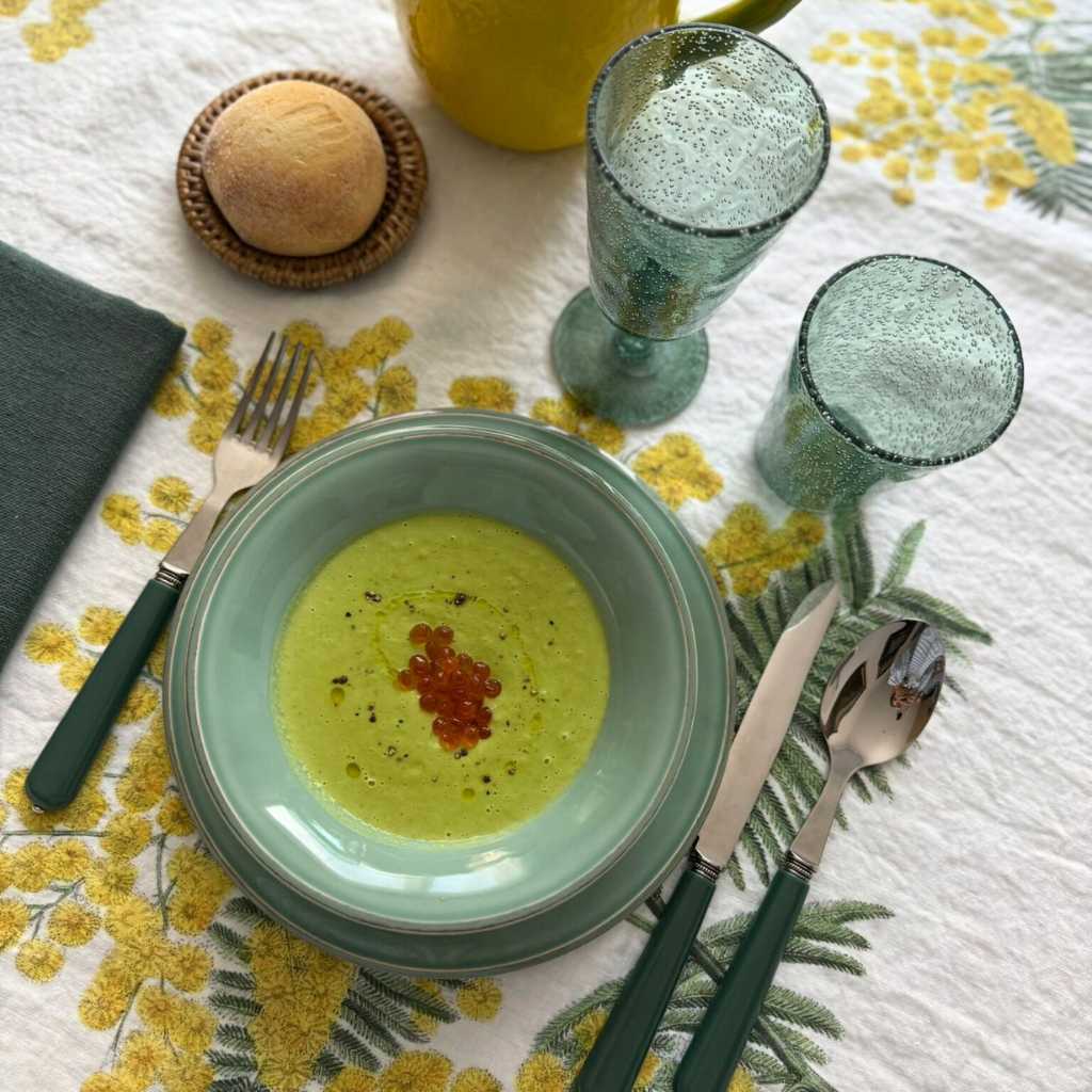 Crema de guisantes
