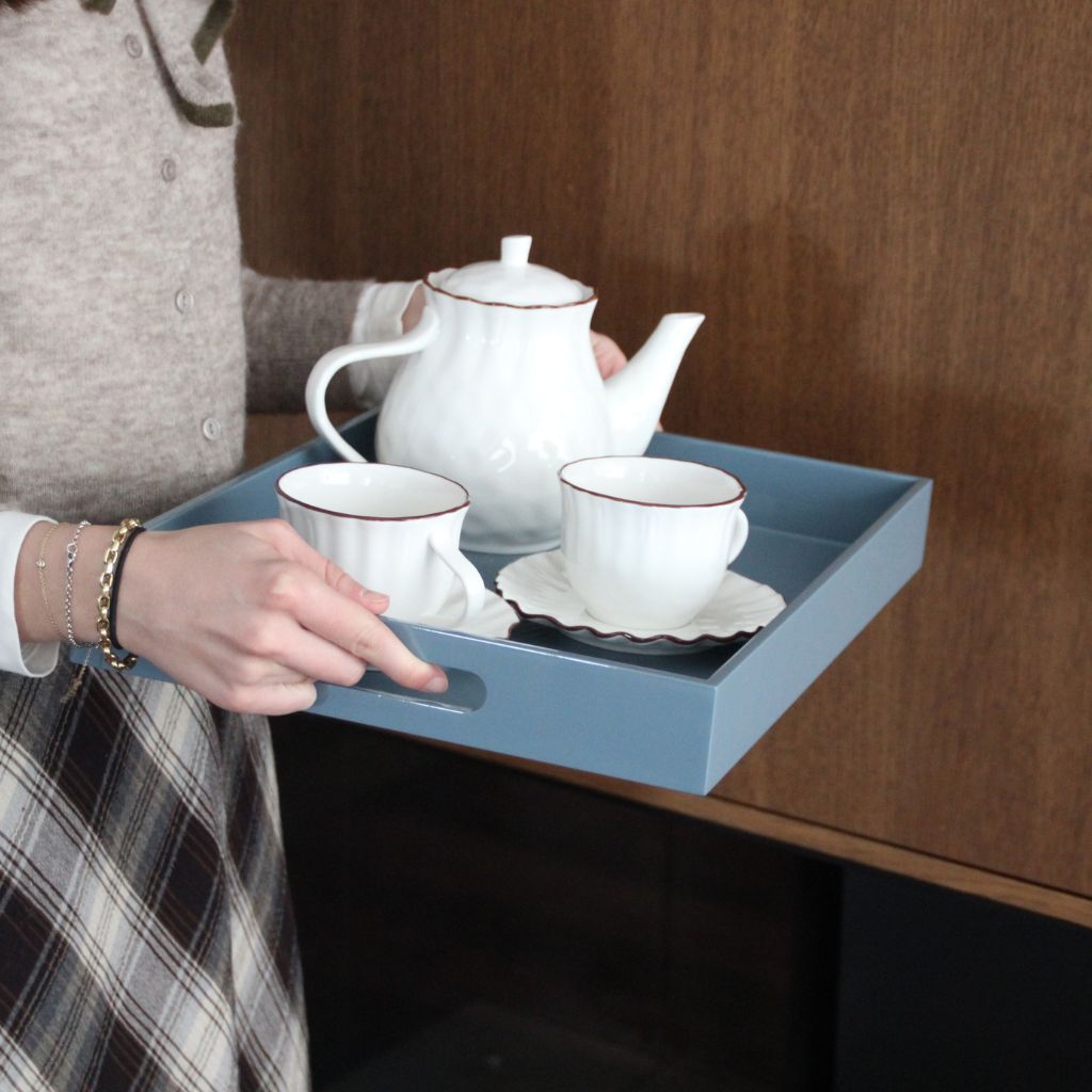 Large Rectangular Wooden Tray