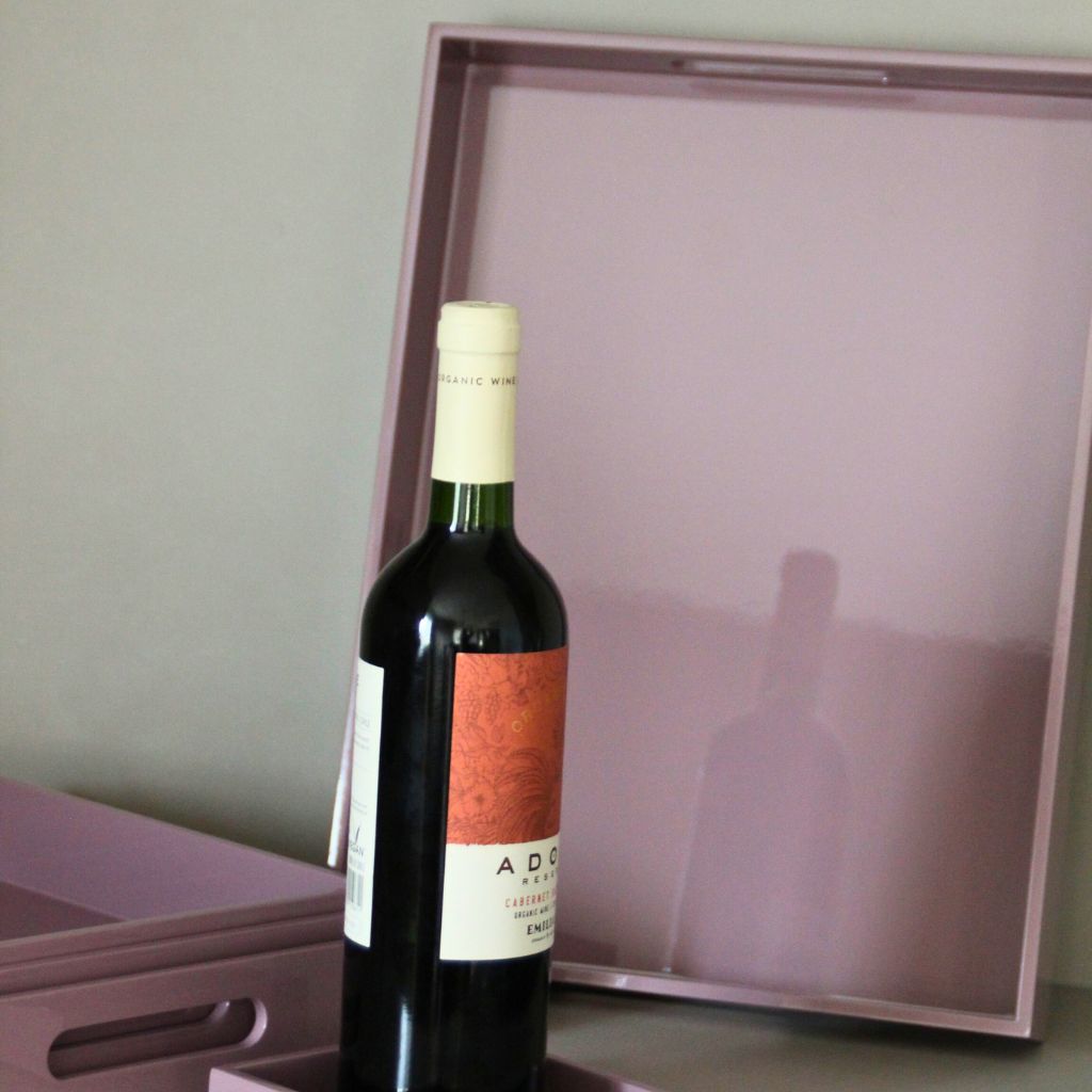 Large Rectangular Wooden Tray