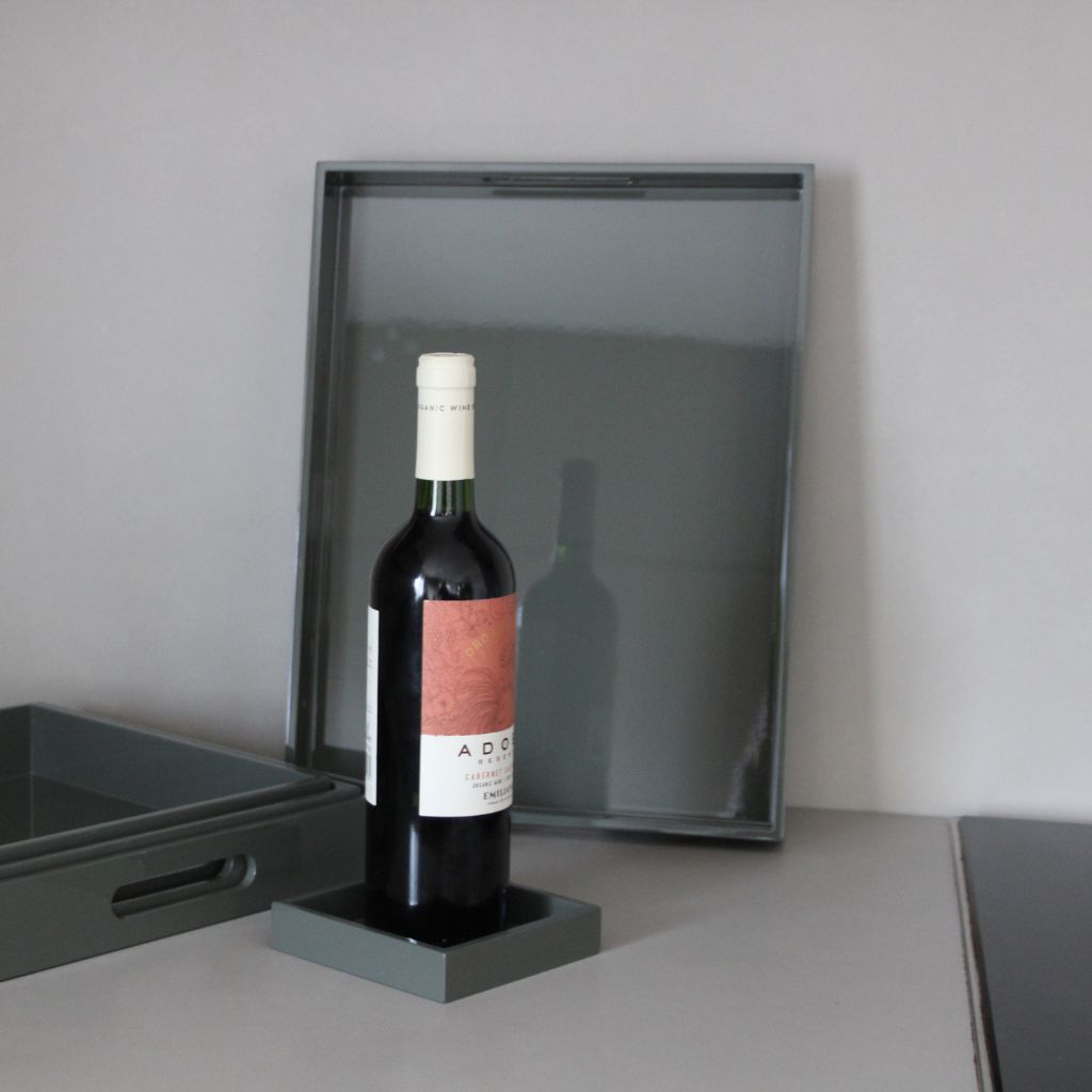 Large Rectangular Wooden Tray