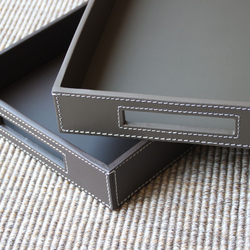 Large Rectangular Wooden Tray