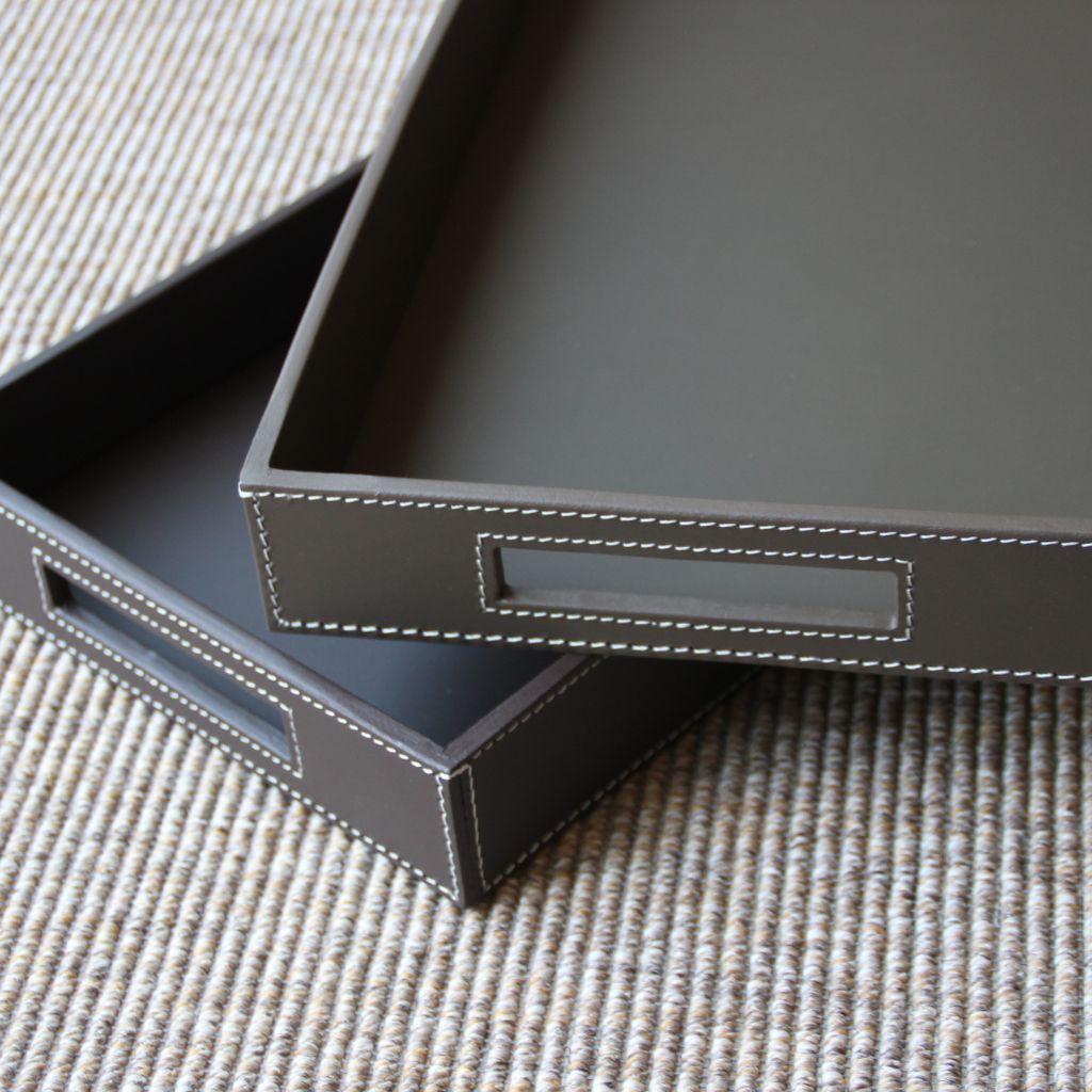 Large Rectangular Wooden Tray