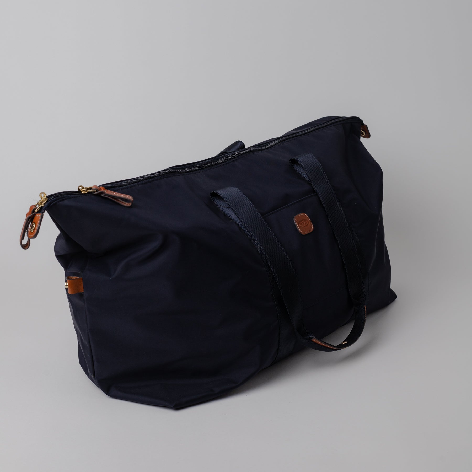Brics Blue Folding Bag