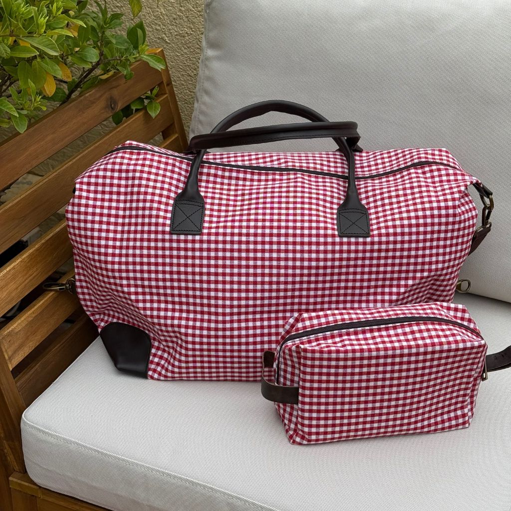 Neceser Salerno Vichy Rojo