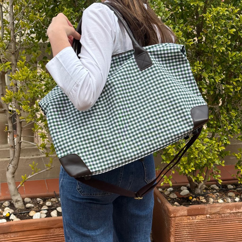 Bolsa Salerno Vichy Verde