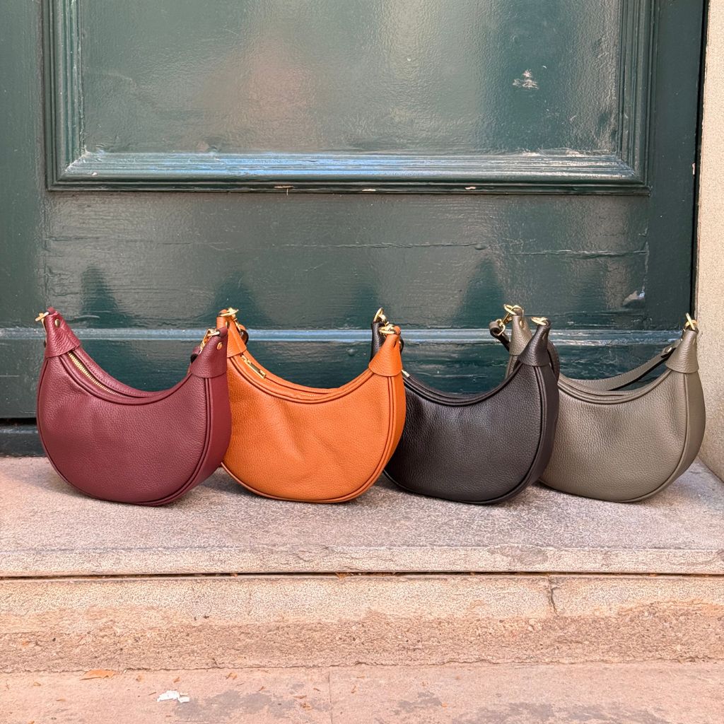 Bolso Hombro Piel Camel