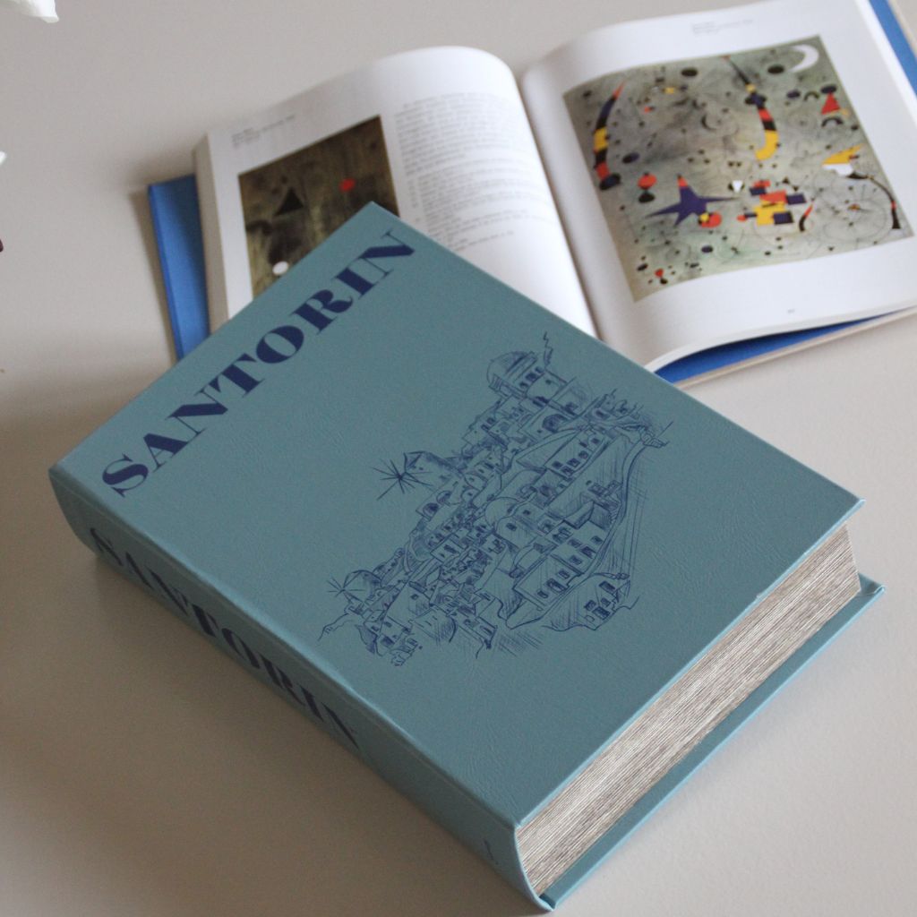 Caja Libro Santorini
