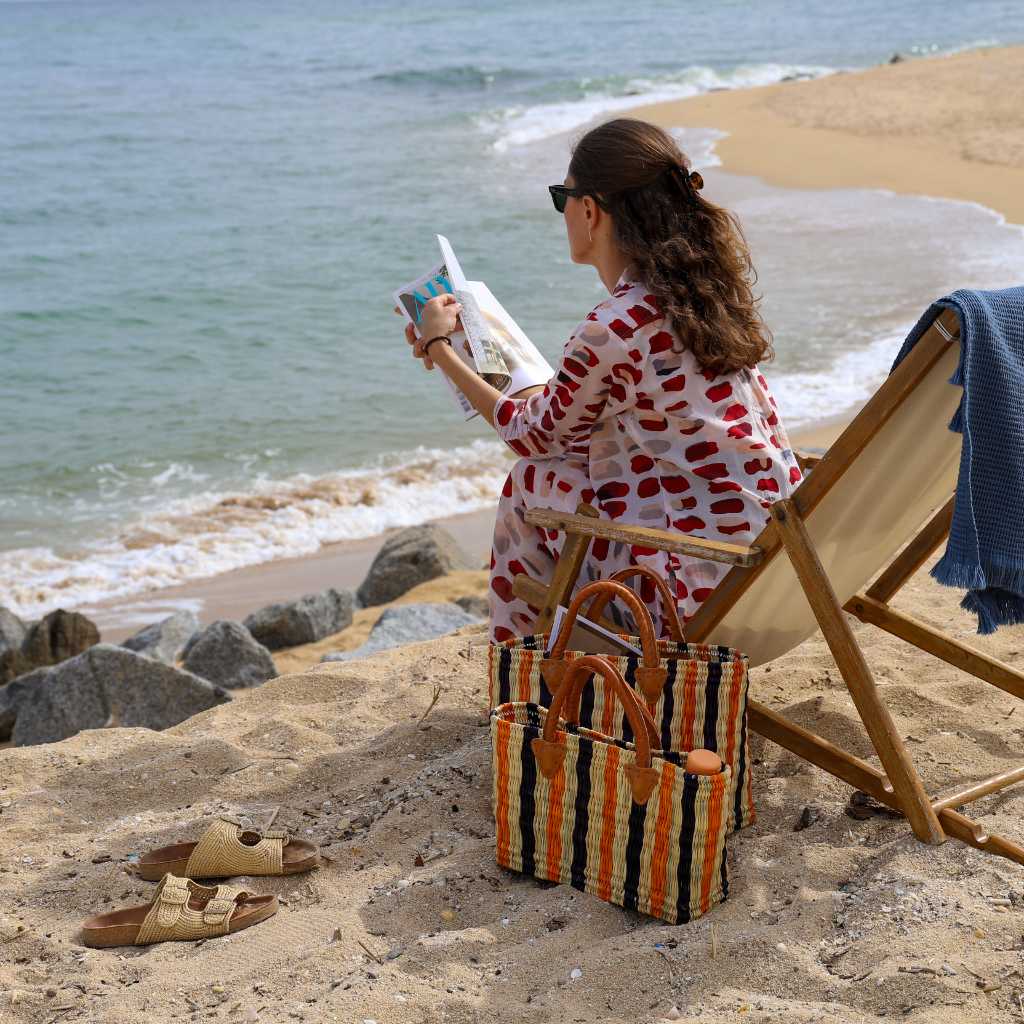 Large Striped Carrycot