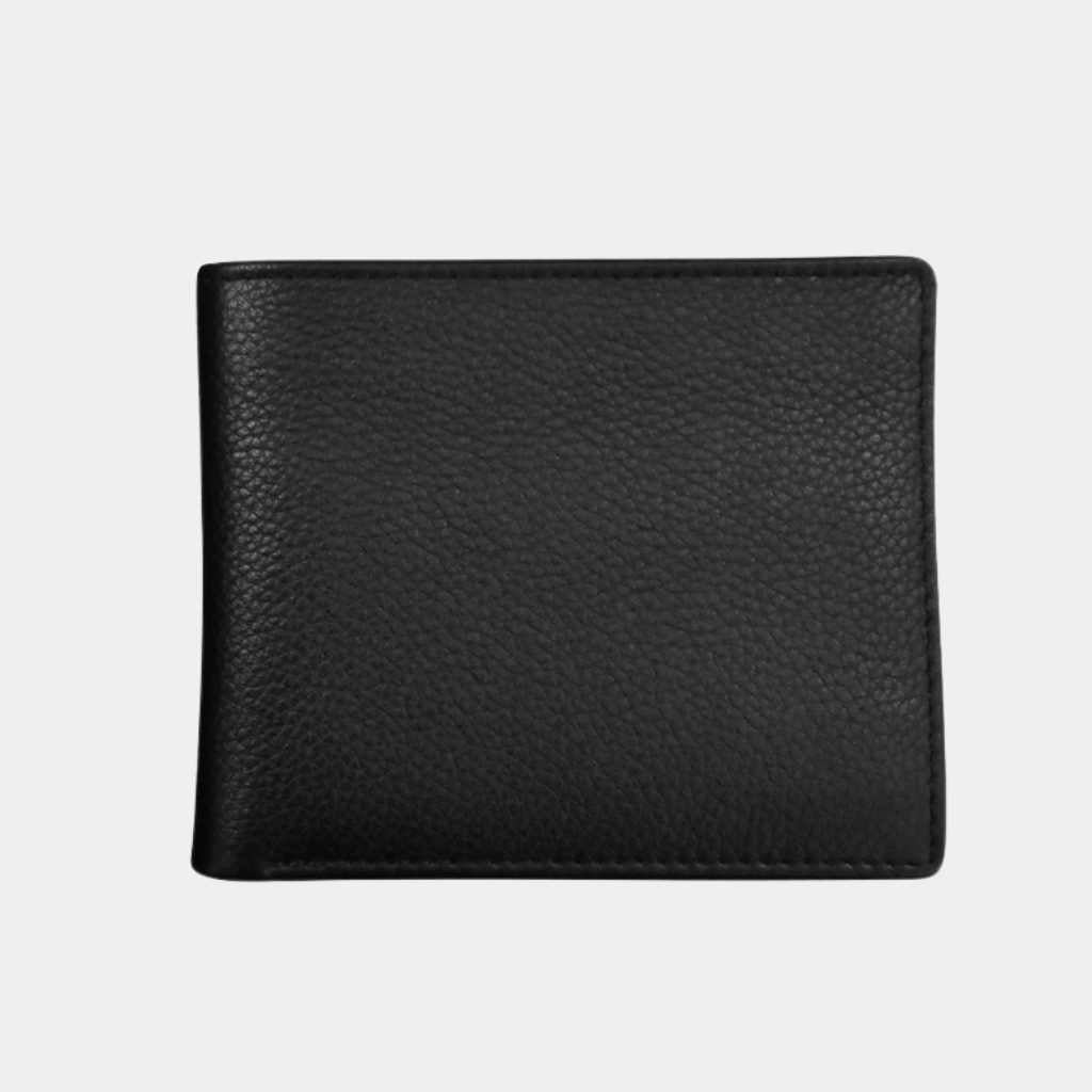 Cartera Piel Negra