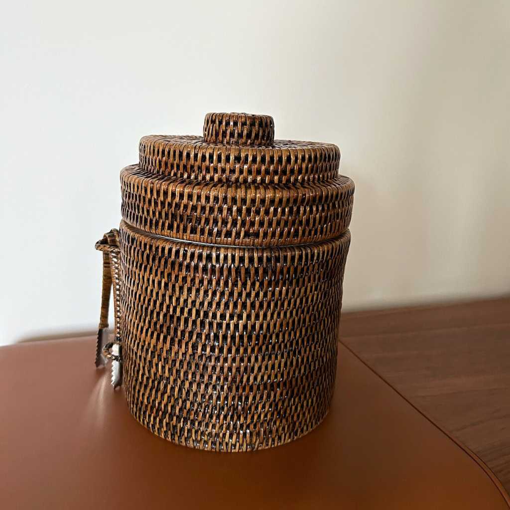 Rattan Ice Bucket