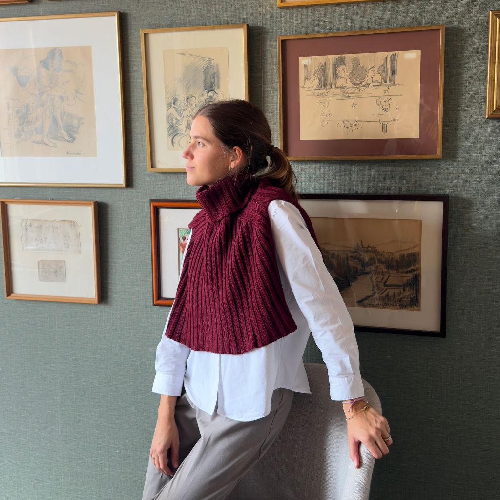 Grey Mink Stole Shawl