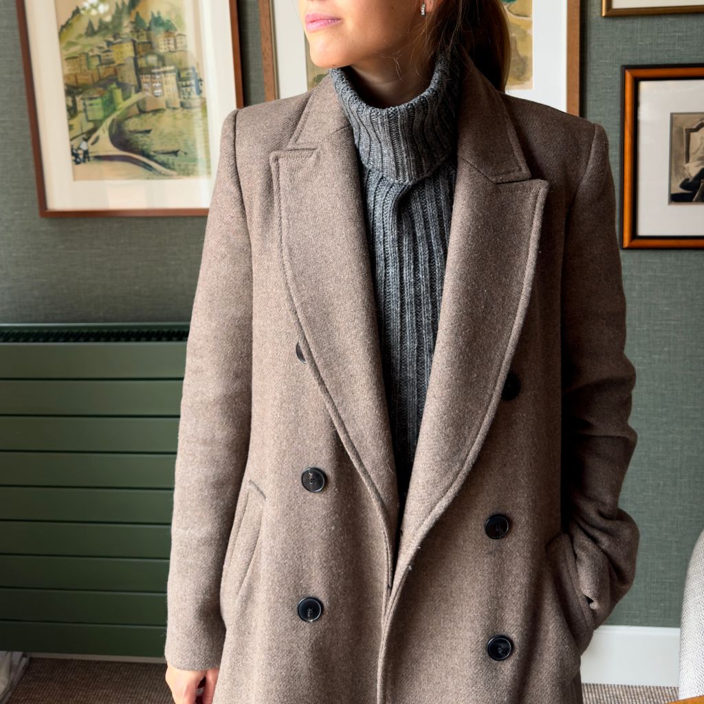 Grey Mink Stole Shawl