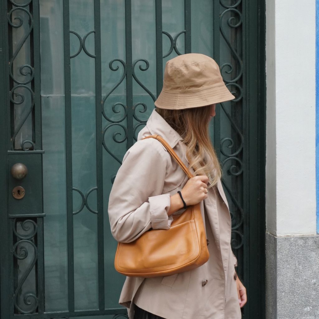 Foldable Green Rain Cap