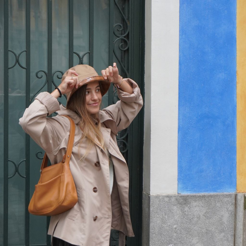 Foldable Green Rain Cap