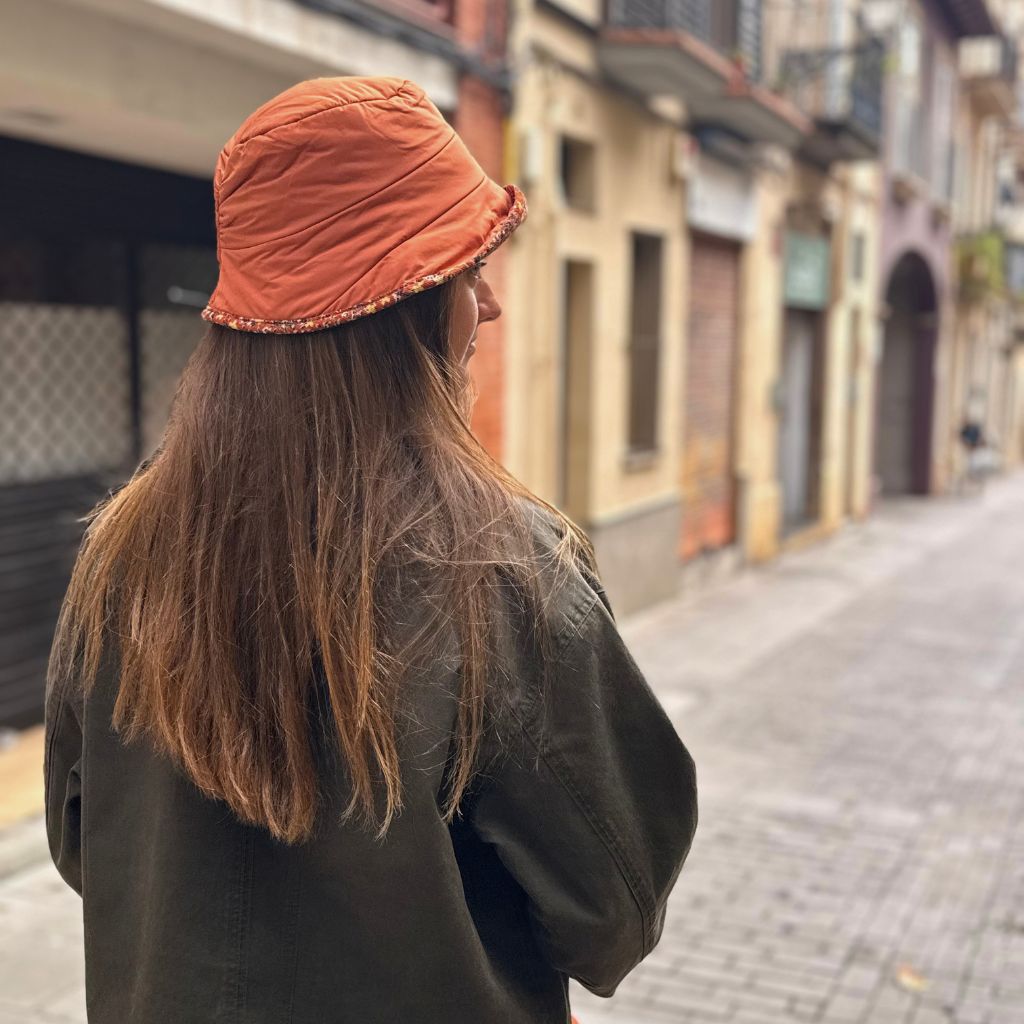 Foldable Green Rain Cap